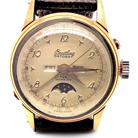 vintage breitling moonphase|day date moon phase watches.